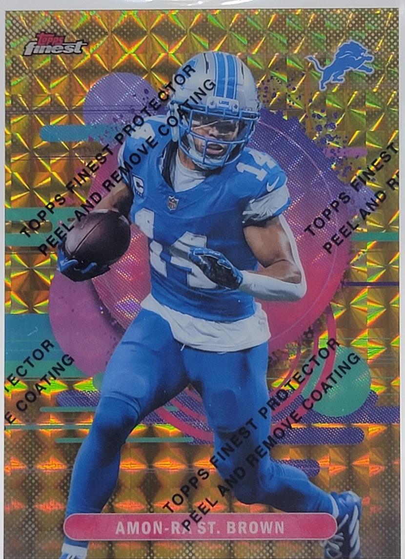 Amon-Ra St. Brown [Gold Refractor] #164
