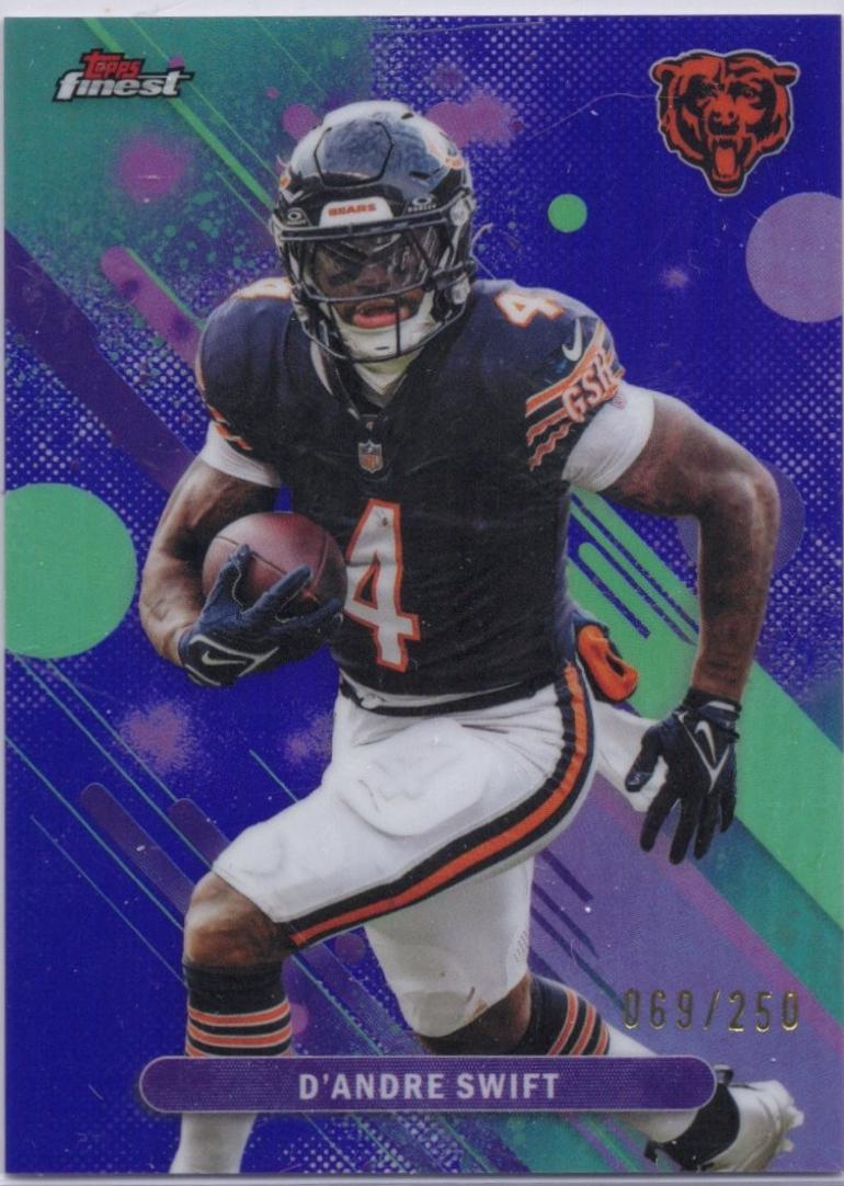 D'Andre Swift [Purple Refractor] #72