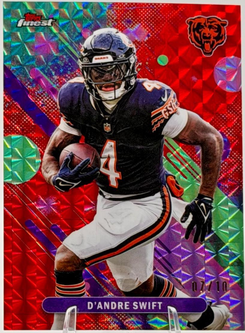 D'Andre Swift [Red Geometric] #72