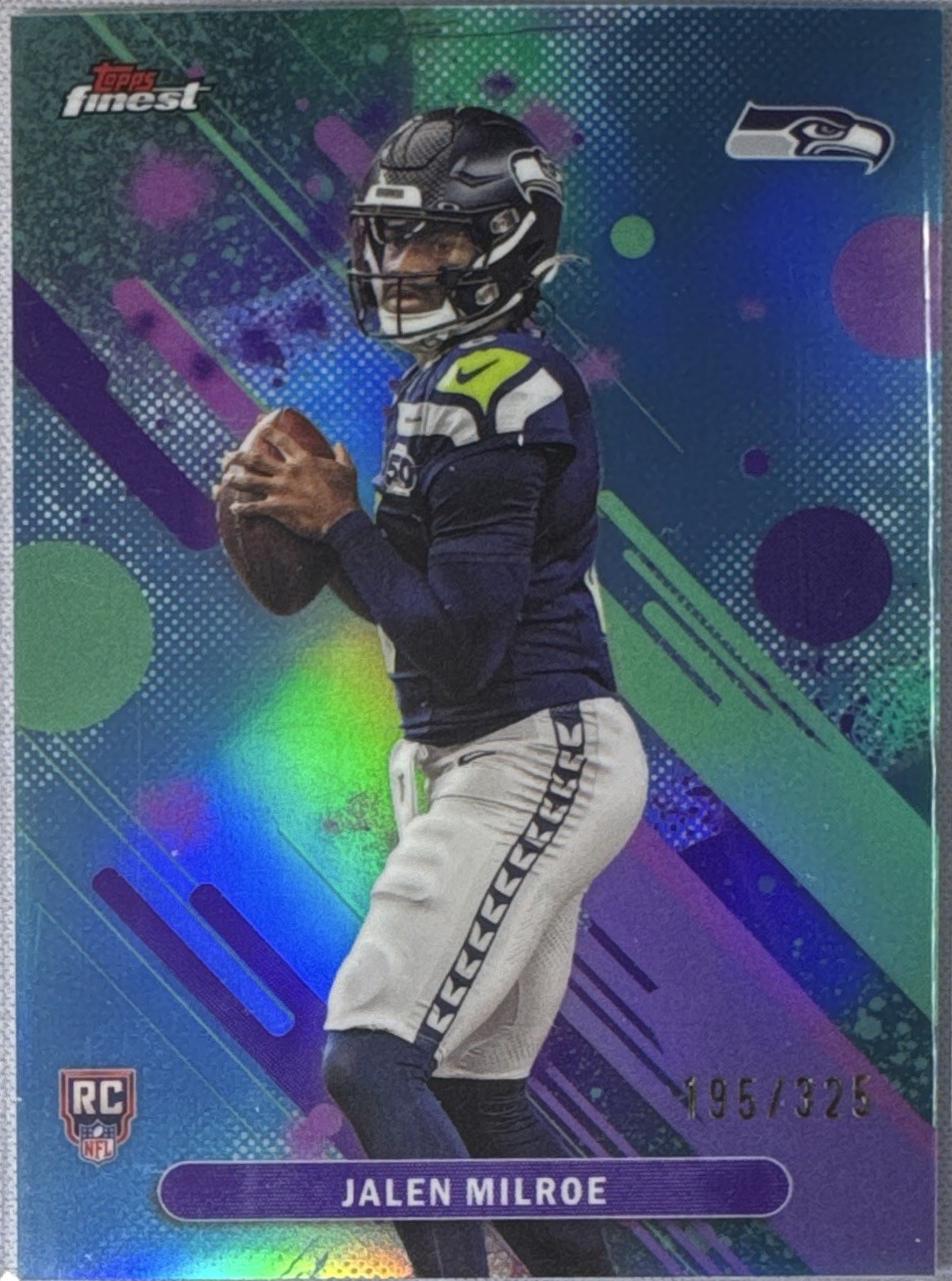 Jalen Milroe [Sky Blue Refractor] #4