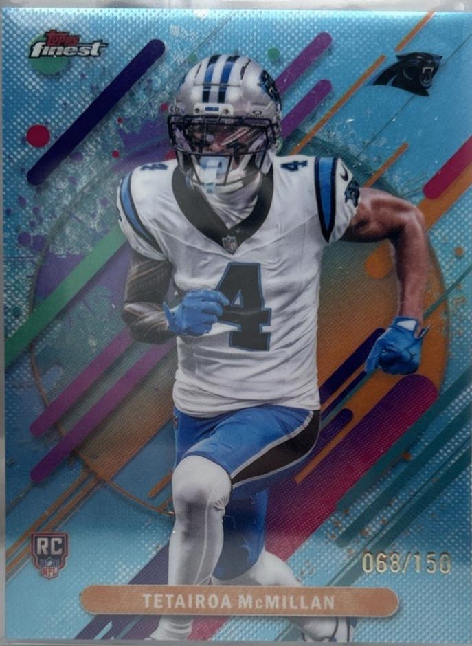 Tetairoa McMillan [Sky Blue Refractor] #215