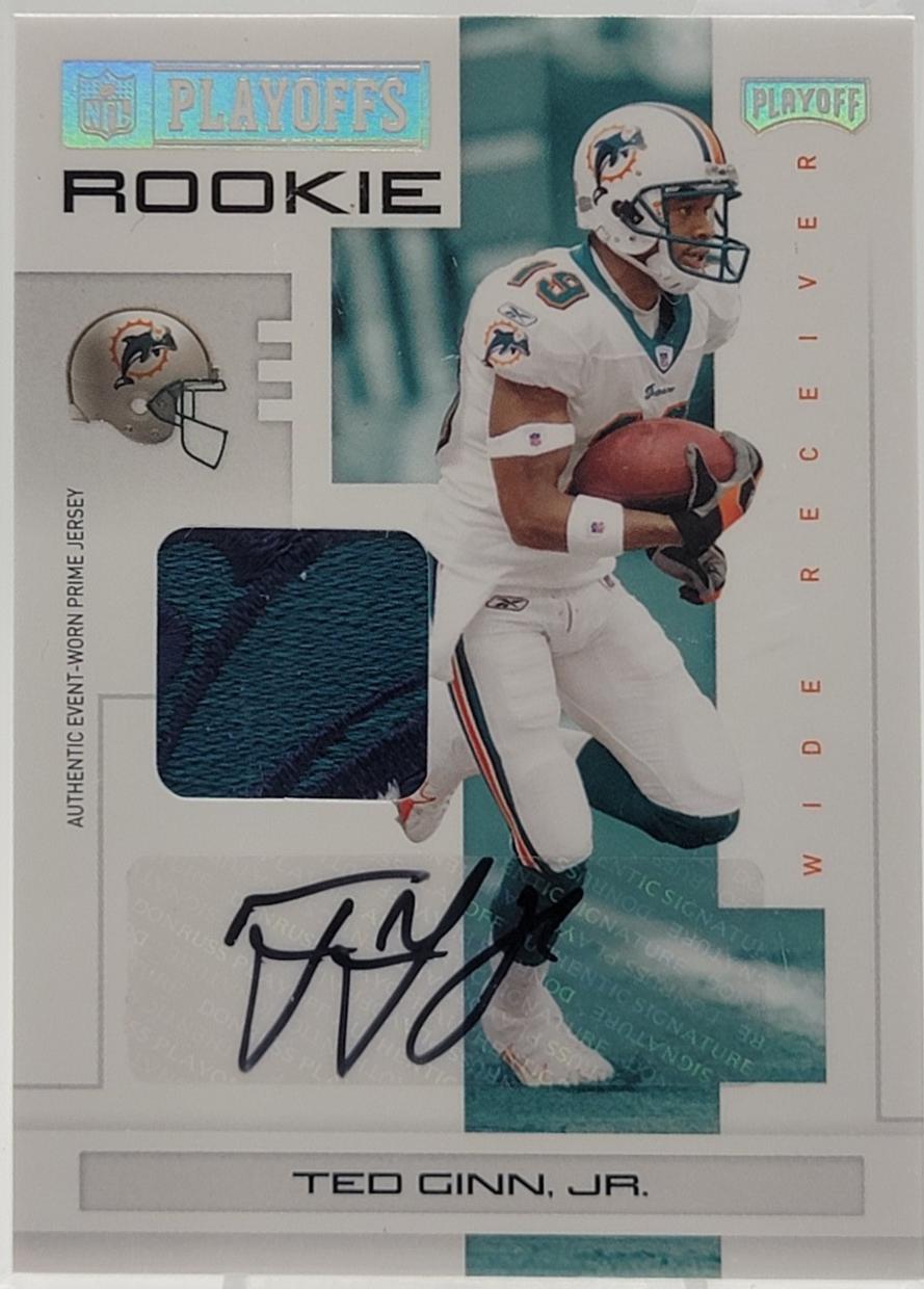 Ted Ginn Jr. [Signature Material Silver] #130