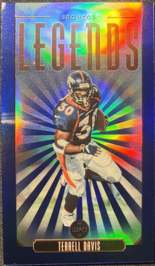 Terrell Davis [Premium Edition Mini Sapphire] #136