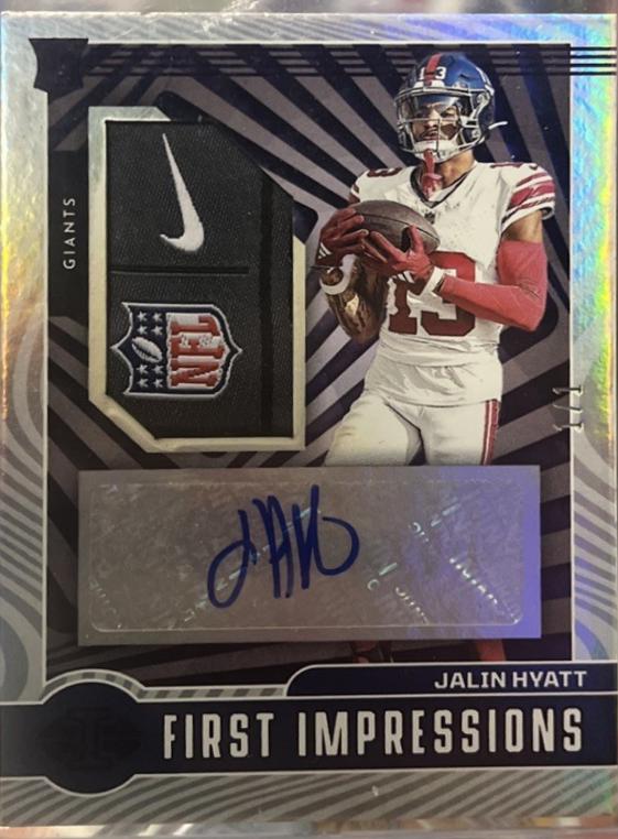 Jalin Hyatt [Purple First Impressions Autograph] #115