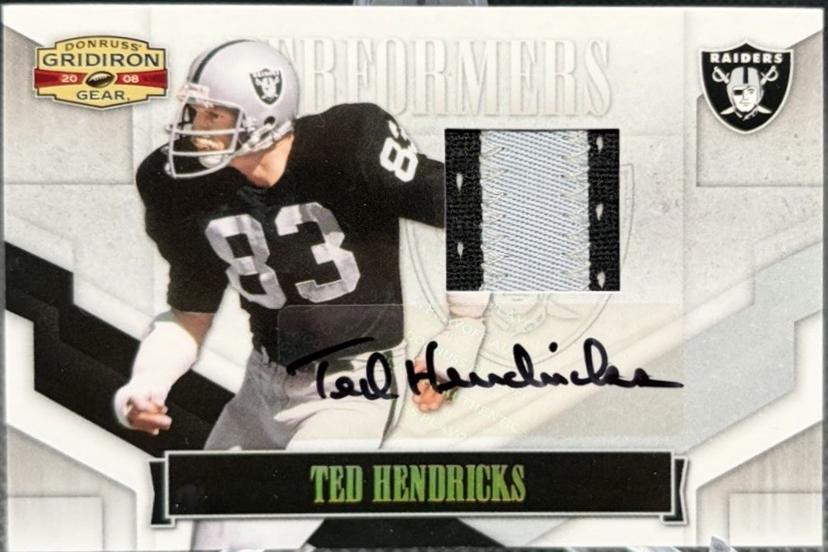 Ted Hendricks [Jersey Autograph] #P-43