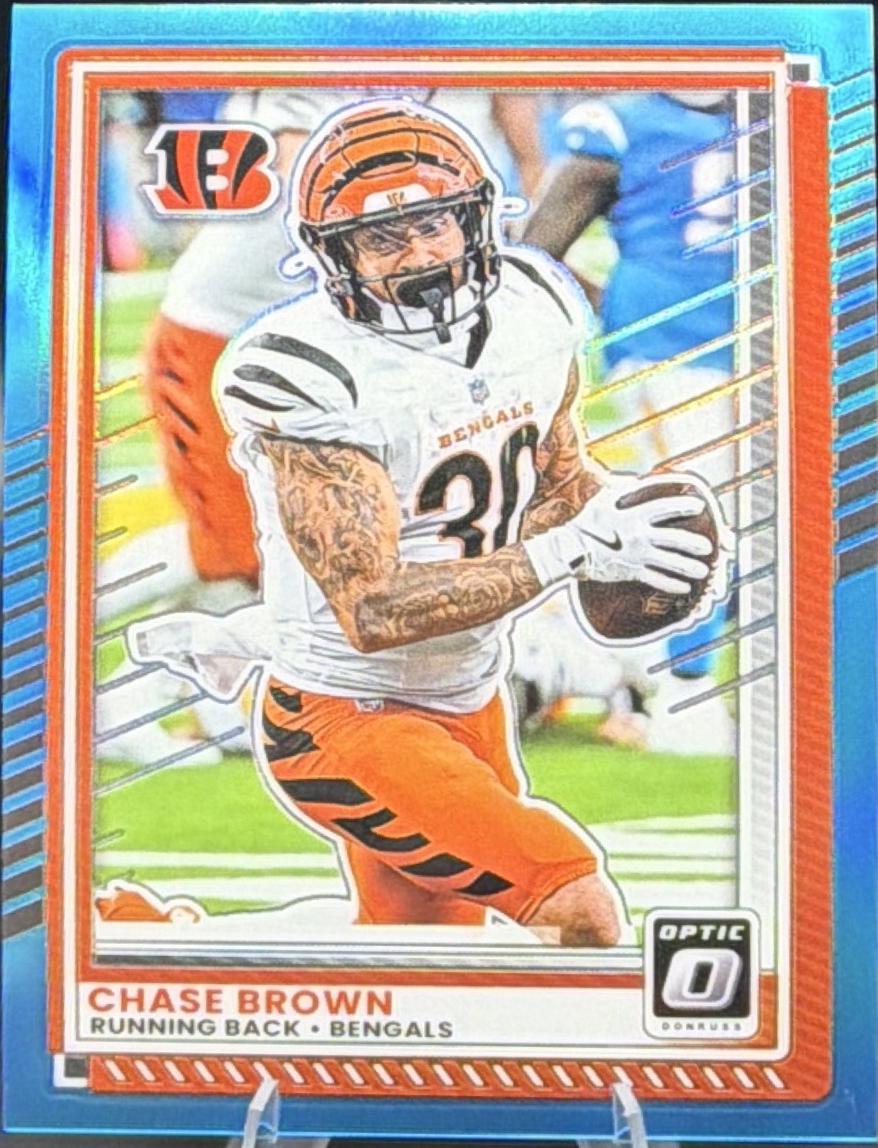 Chase Brown [Neon Blue] #197