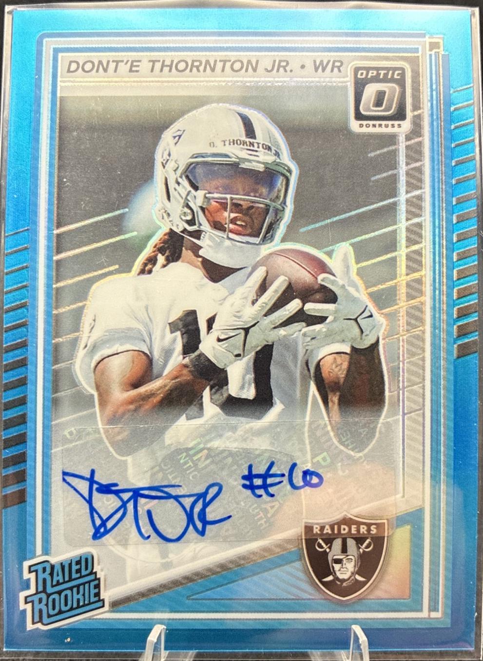 Dont'e Thornton Jr. [Neon Blue] #279
