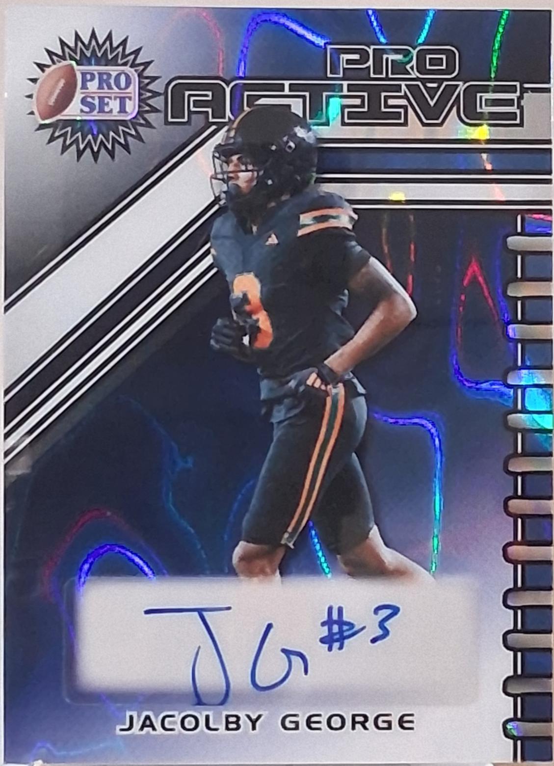 Jacolby George [Lava Blue] #PA-JG1