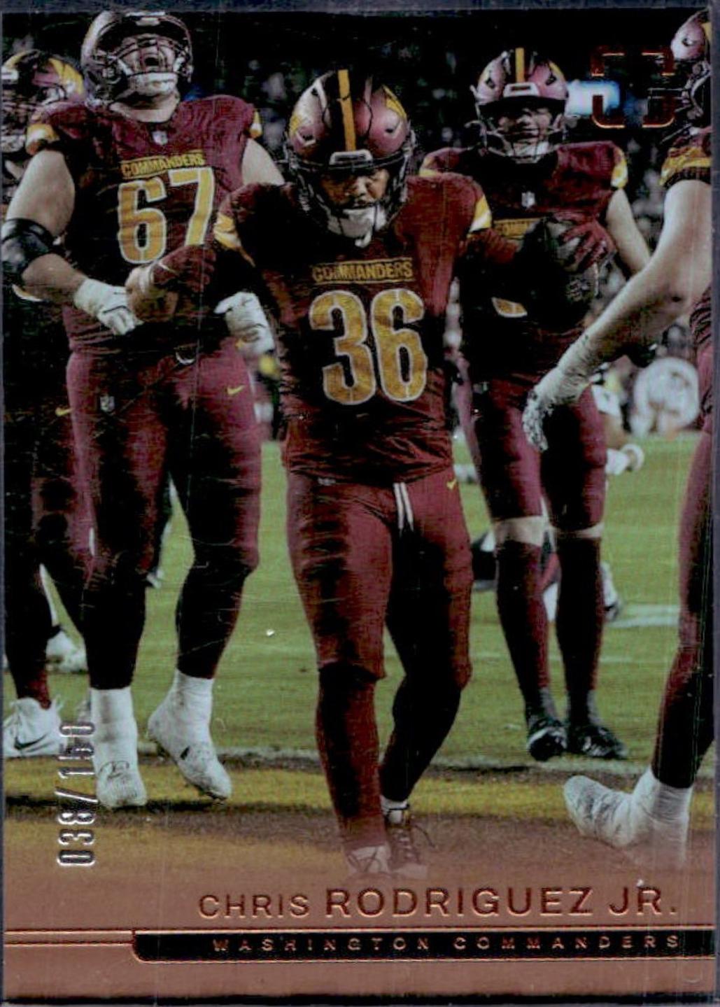Chris Rodriguez Jr. [Bronze] #25