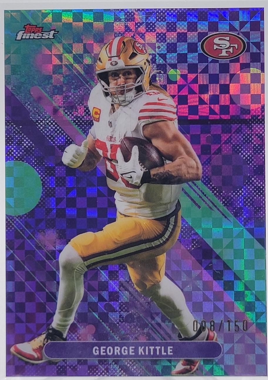 George Kittle [Purple X-Fractor] #96