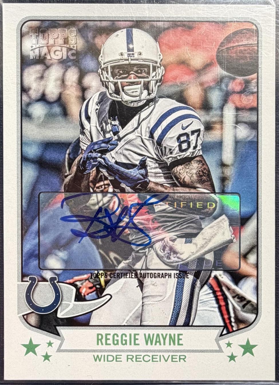 Reggie Wayne [Autograph] #159