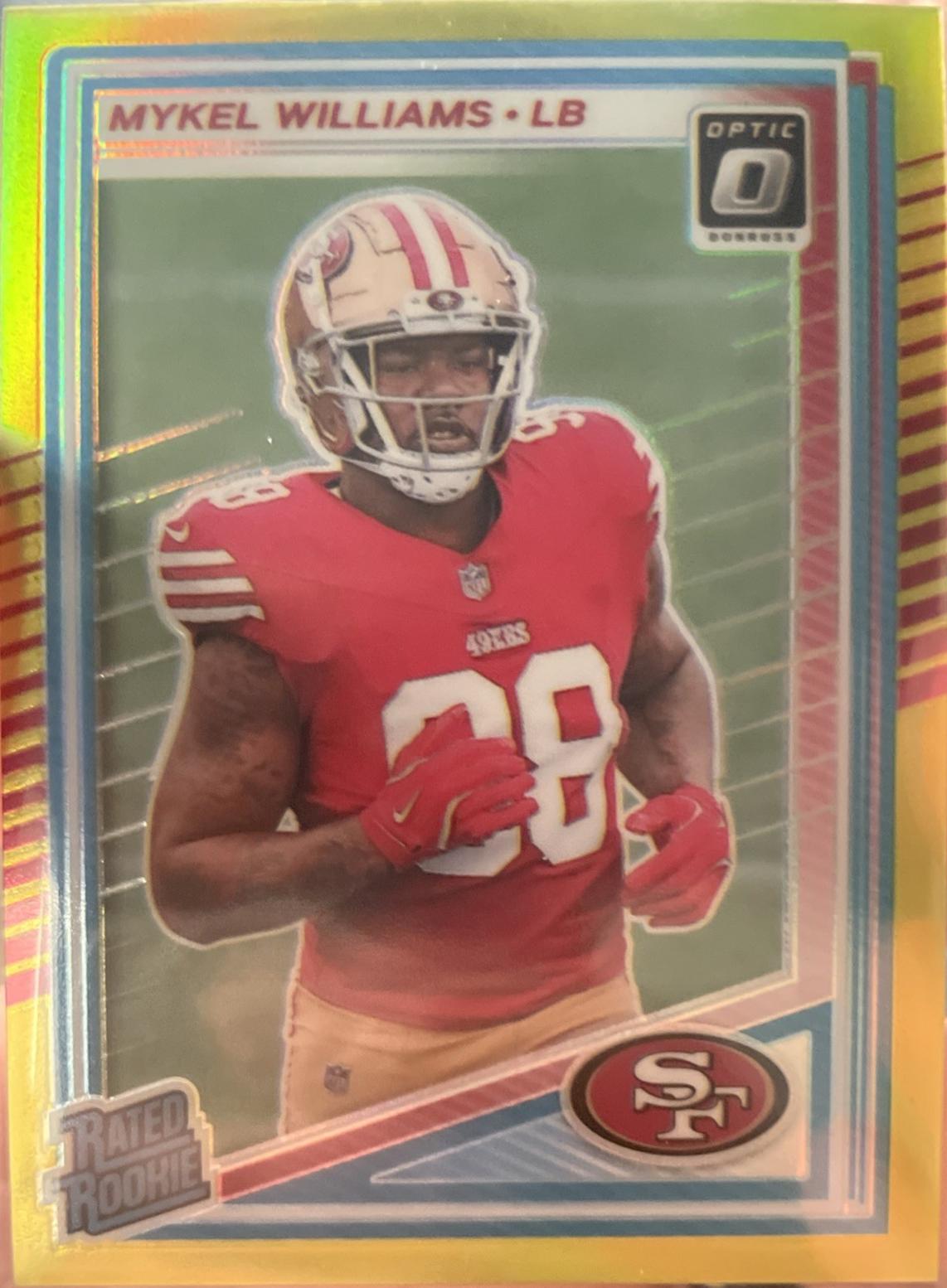 Mykel Williams [Neon Yellow] #210