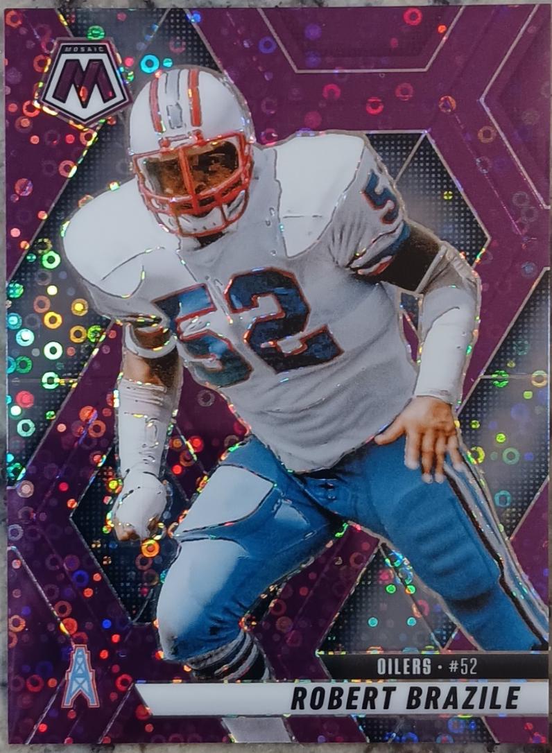 Robert Brazile [Mosaic No Huddle Purple] #132