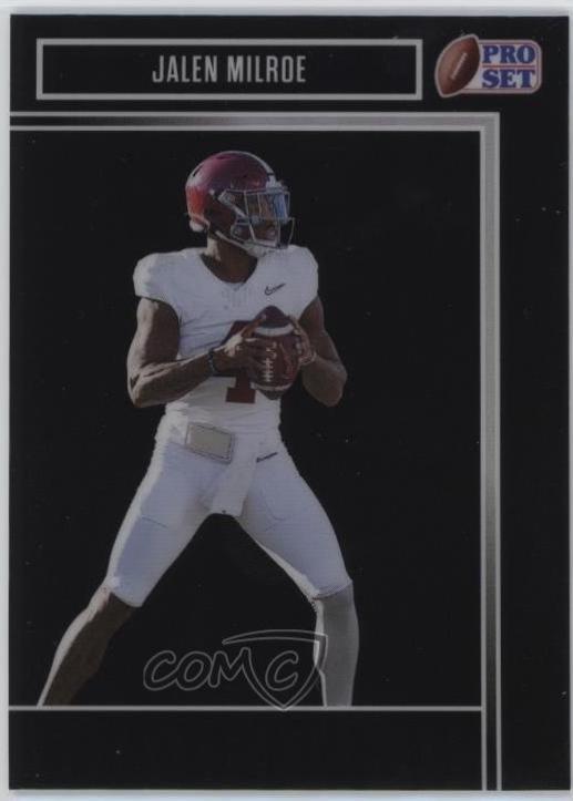 Jalen Milroe [Prismatic Black] #67