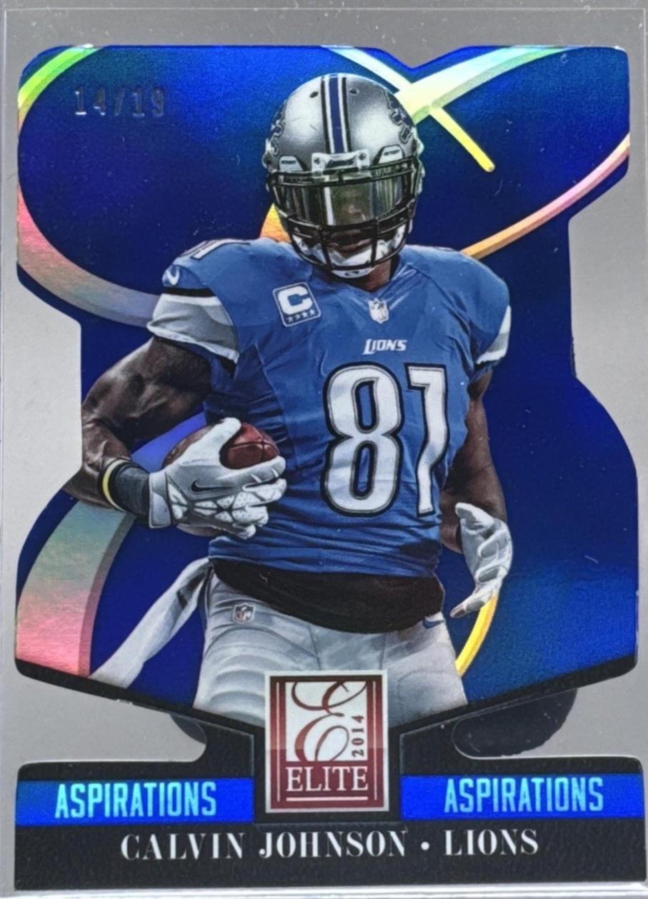 Calvin Johnson [Aspirations Die Cut] #33