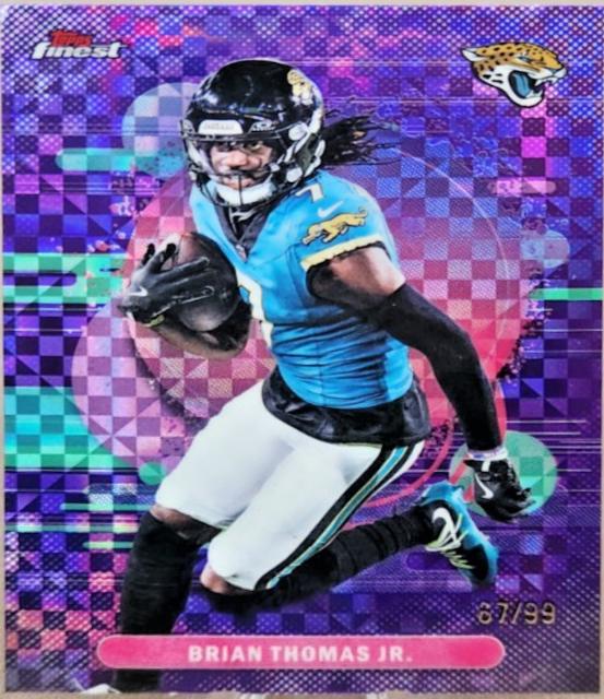 Brian Thomas Jr. [Purple X-Fractor] #167
