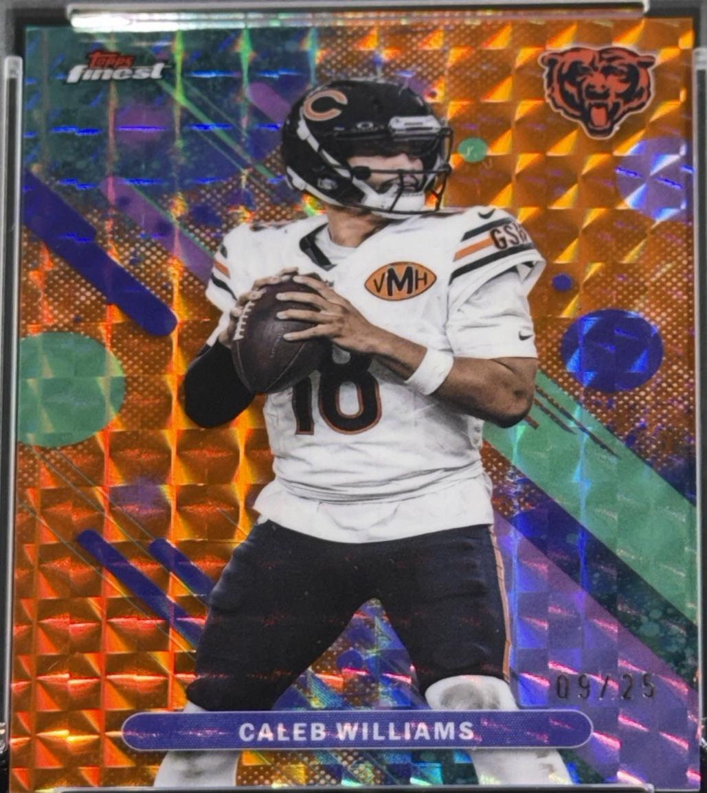 Caleb Williams [Orange Geomertric] #50