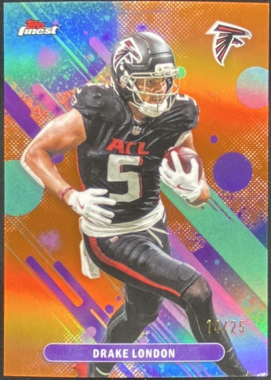 Drake London [Orange Refractor] #81