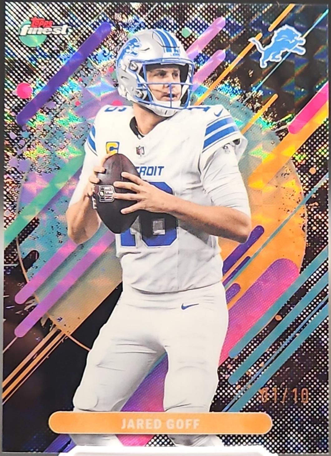 Jared Goff [Black Geometric] #232