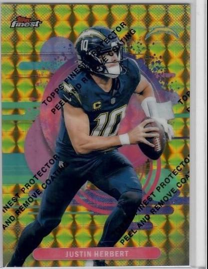 Justin Herbert [Gold Geometric] #138