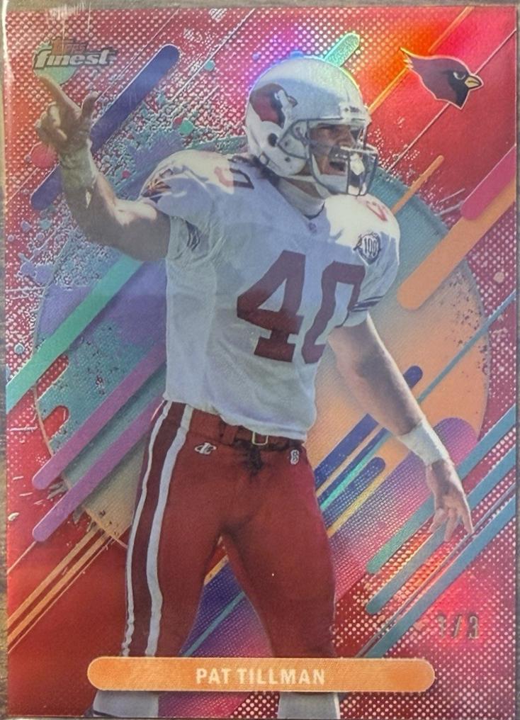 Pat Tillman [Red Geometric] #299