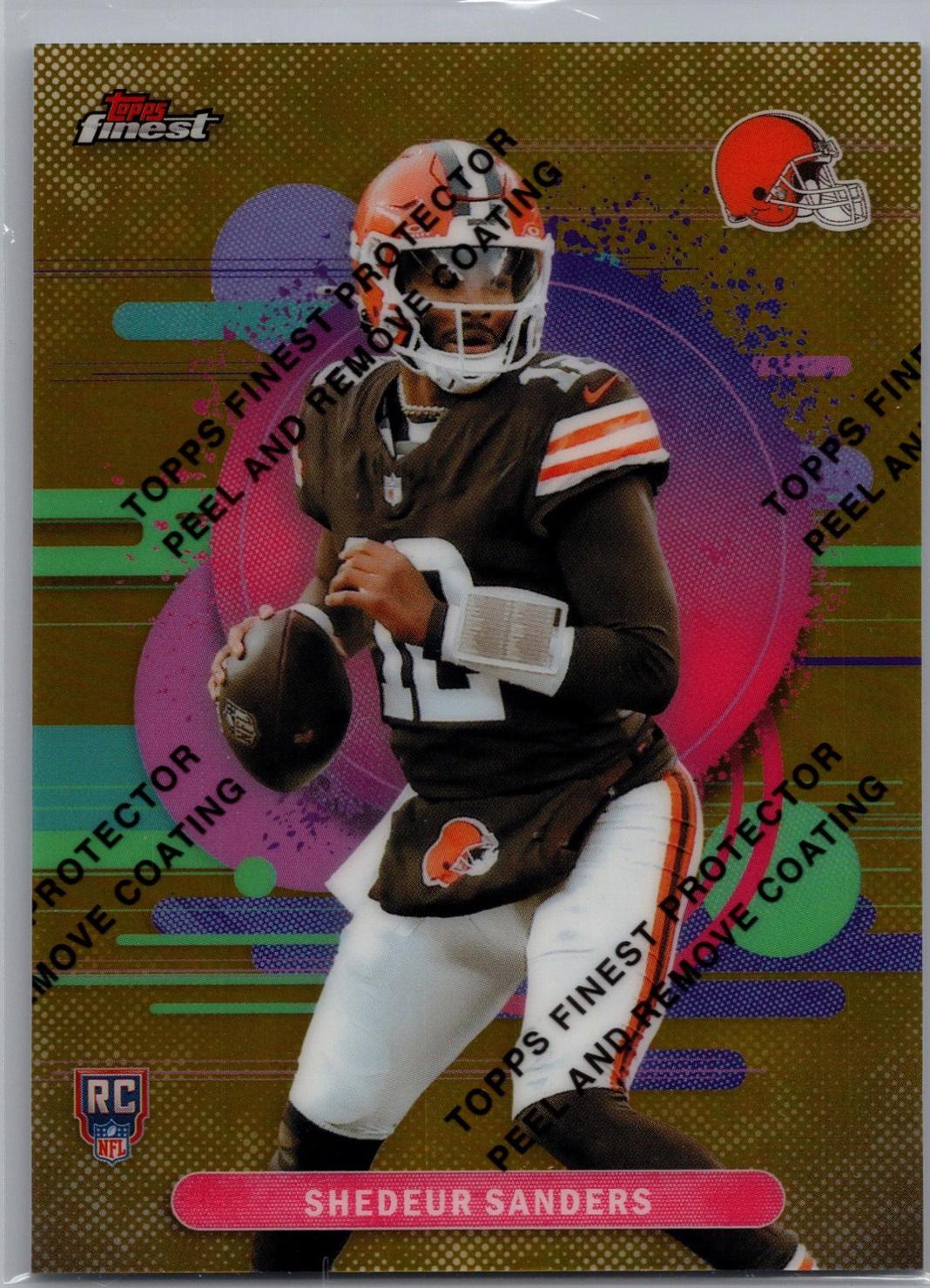 Shedeur Sanders [Gold Refractor] #106
