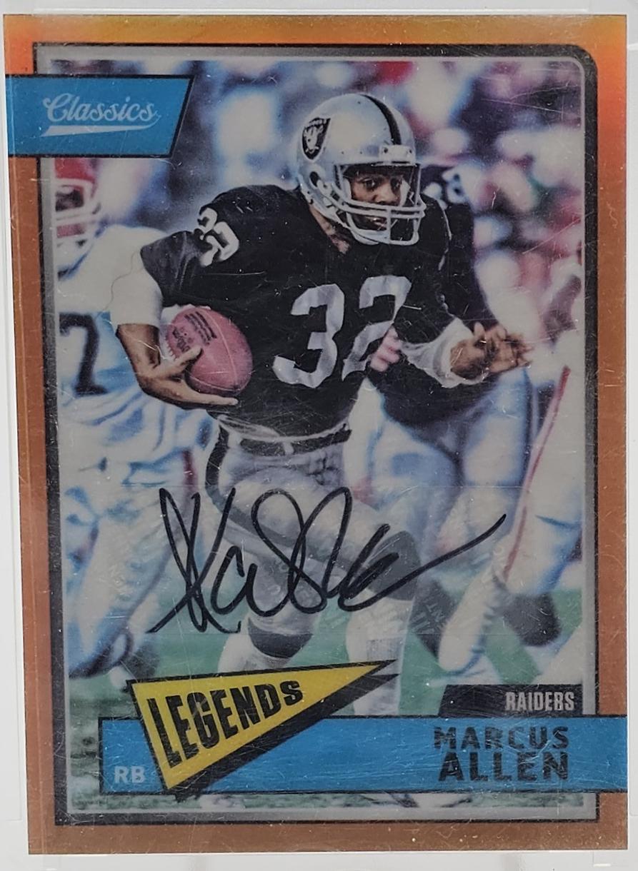 Marcus Allen [Premium Signatures Orange] #138