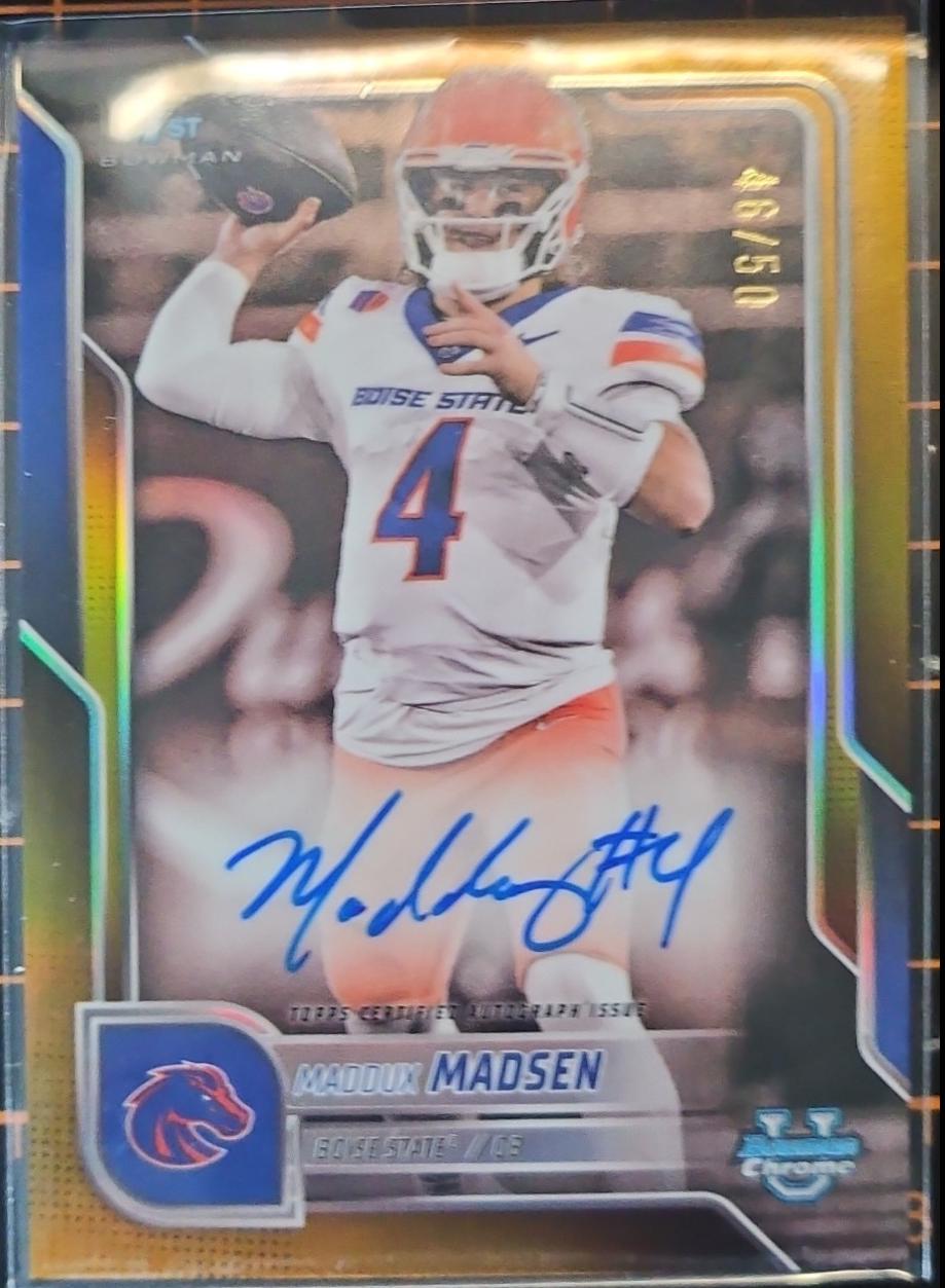 Maddux Madsen [Gold Refractor] #BCA-MM