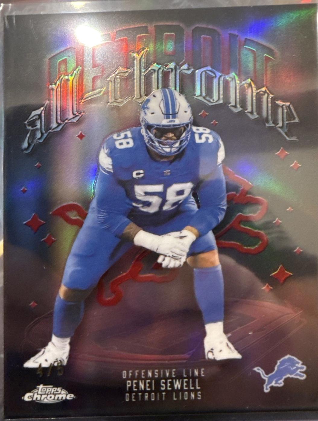 Penei Sewell [Red Refractor] #ACT-13