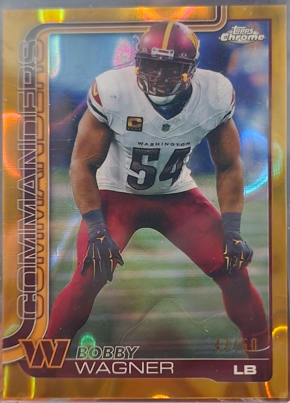 Bobby Wagner [Gold Refractor] #299