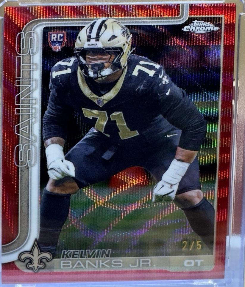 Kelvin Banks Jr. [Red Wave Refractor] #378