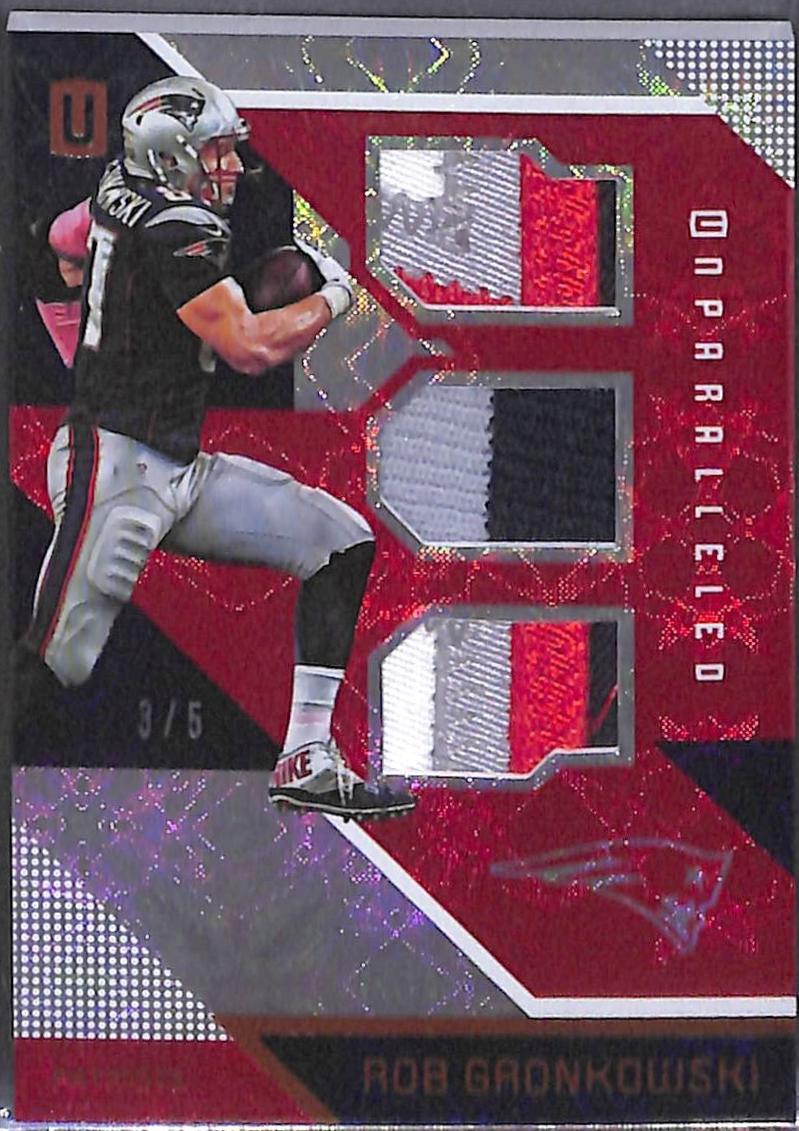 Rob Gronkowski [Triple Memorabilia] #93