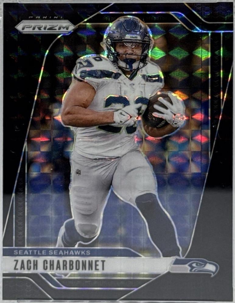 Zach Charbonnet [Black Finite] #264