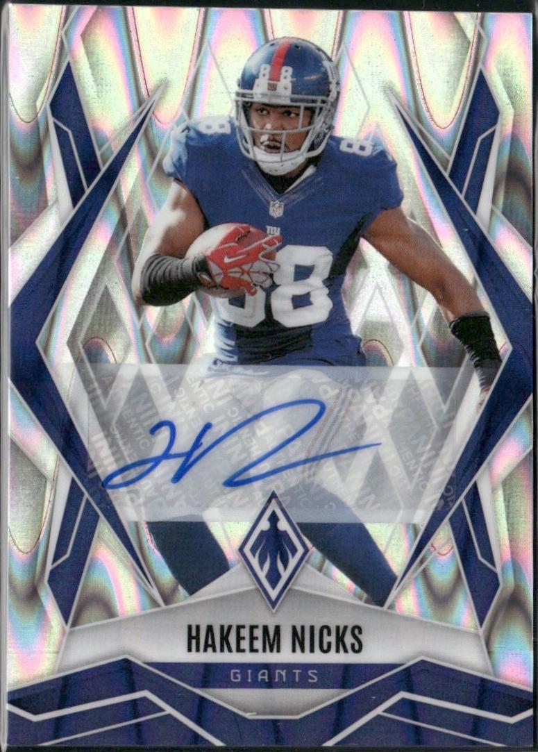 Hakeem Nicks [Seismic Autograph] #86