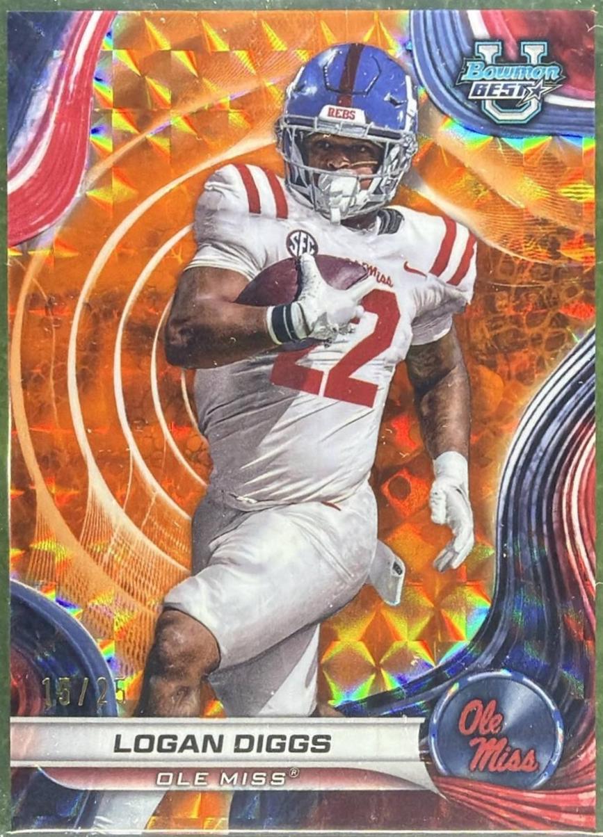 Logan Diggs [Orange Geometric Refractor] #20