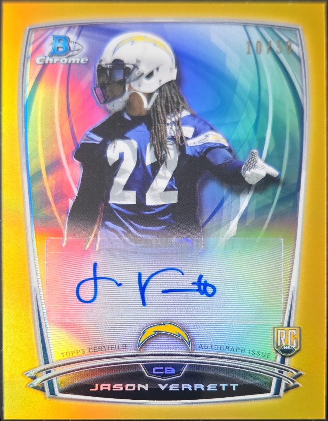 Jason Verrett [Gold] #JV