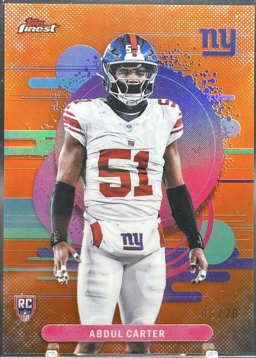 Abdul Carter [Orange Refractor] #121
