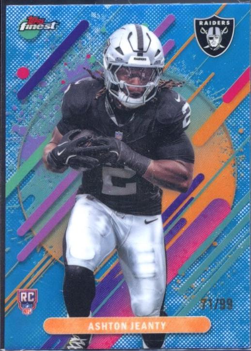 Ashton Jeanty [Blue Refractor] #207