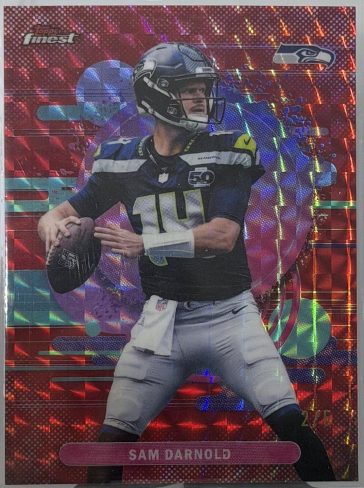 Sam Darnold [Red Geometric] #147