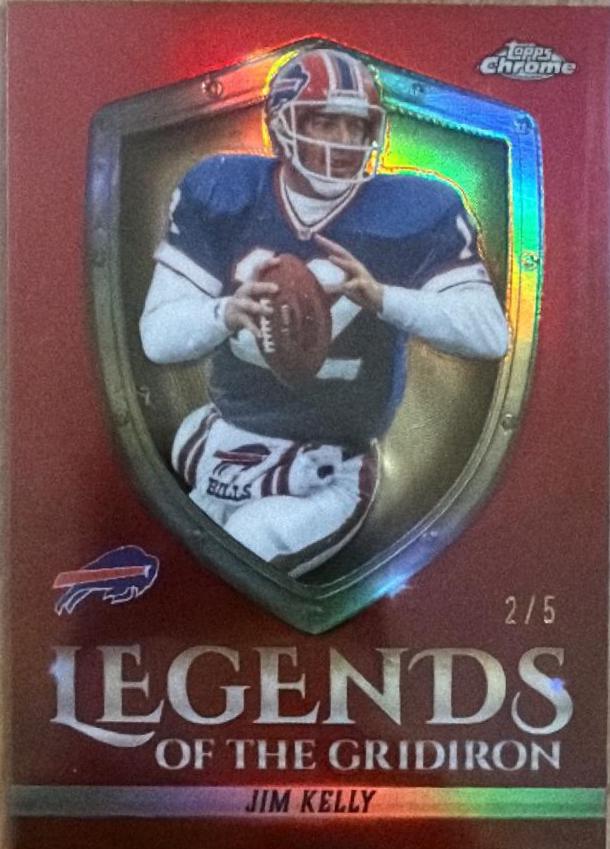 Jim Kelly [Red Refractor] #LOG-4