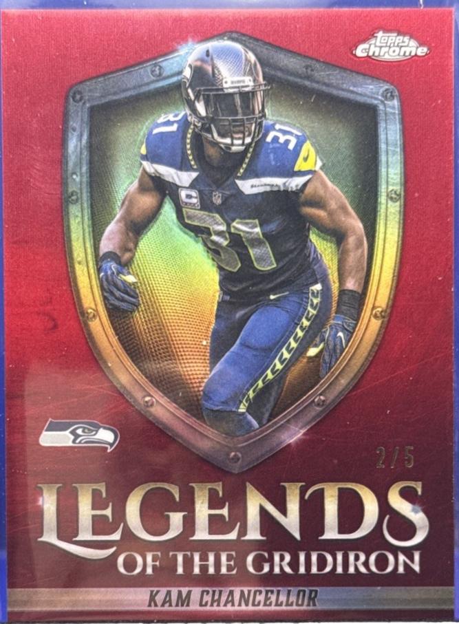Kam Chancellor [Red Refractor] #LOG-34