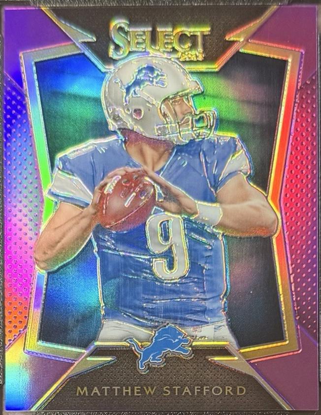 Matthew Stafford [Purple Prizm] #16