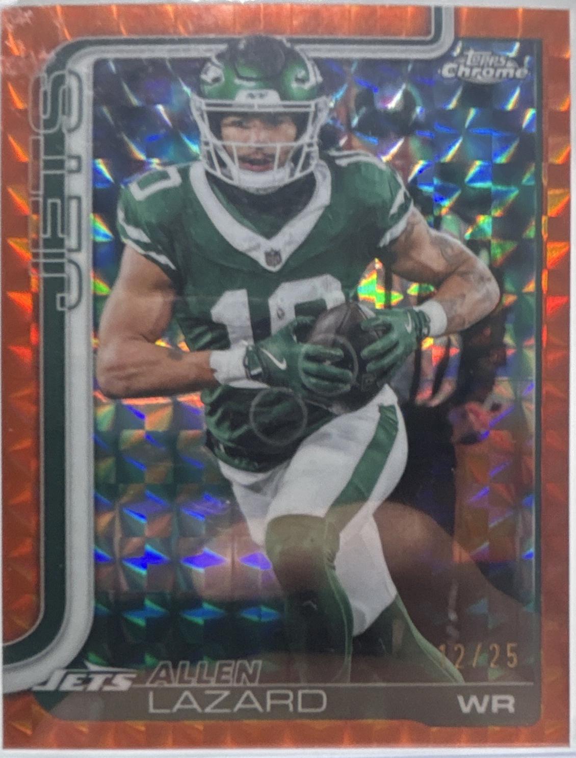 Allen Lazard [Orange Refractor] #236