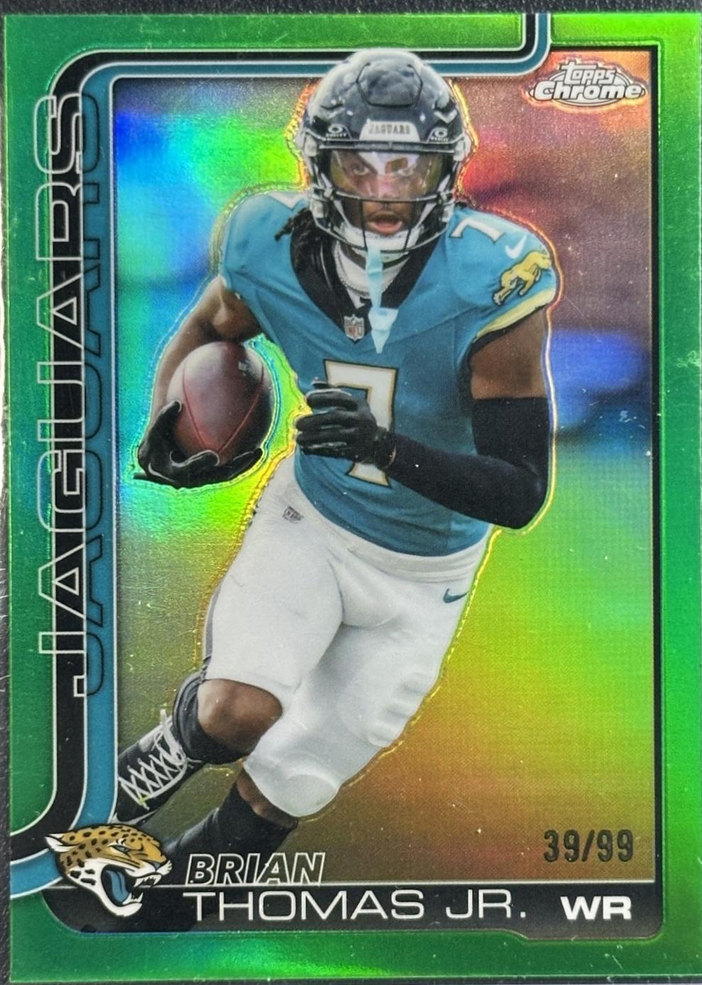 Brian Thomas Jr. [Green Refractor] #135