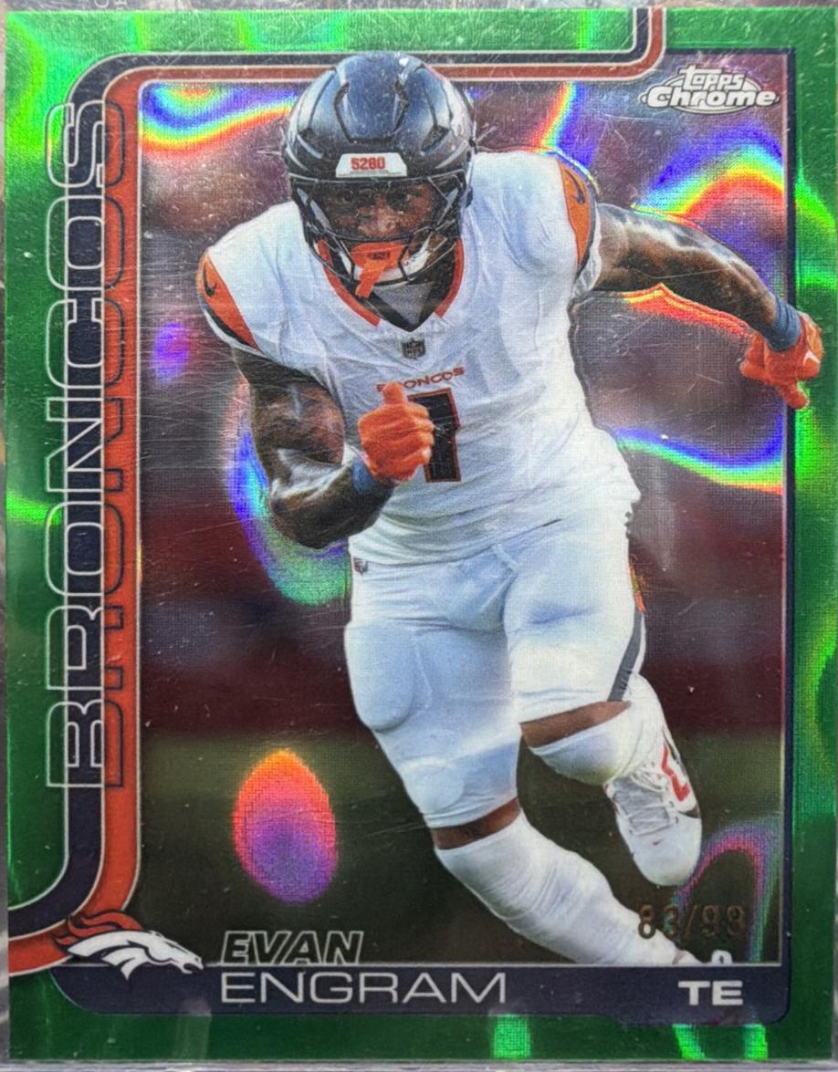 Evan Engram [Green Wave Refractor] #92