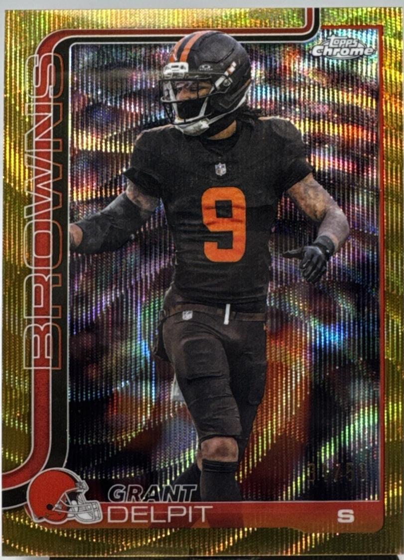 Grant Delpit [Gold Wave Refractor] #66