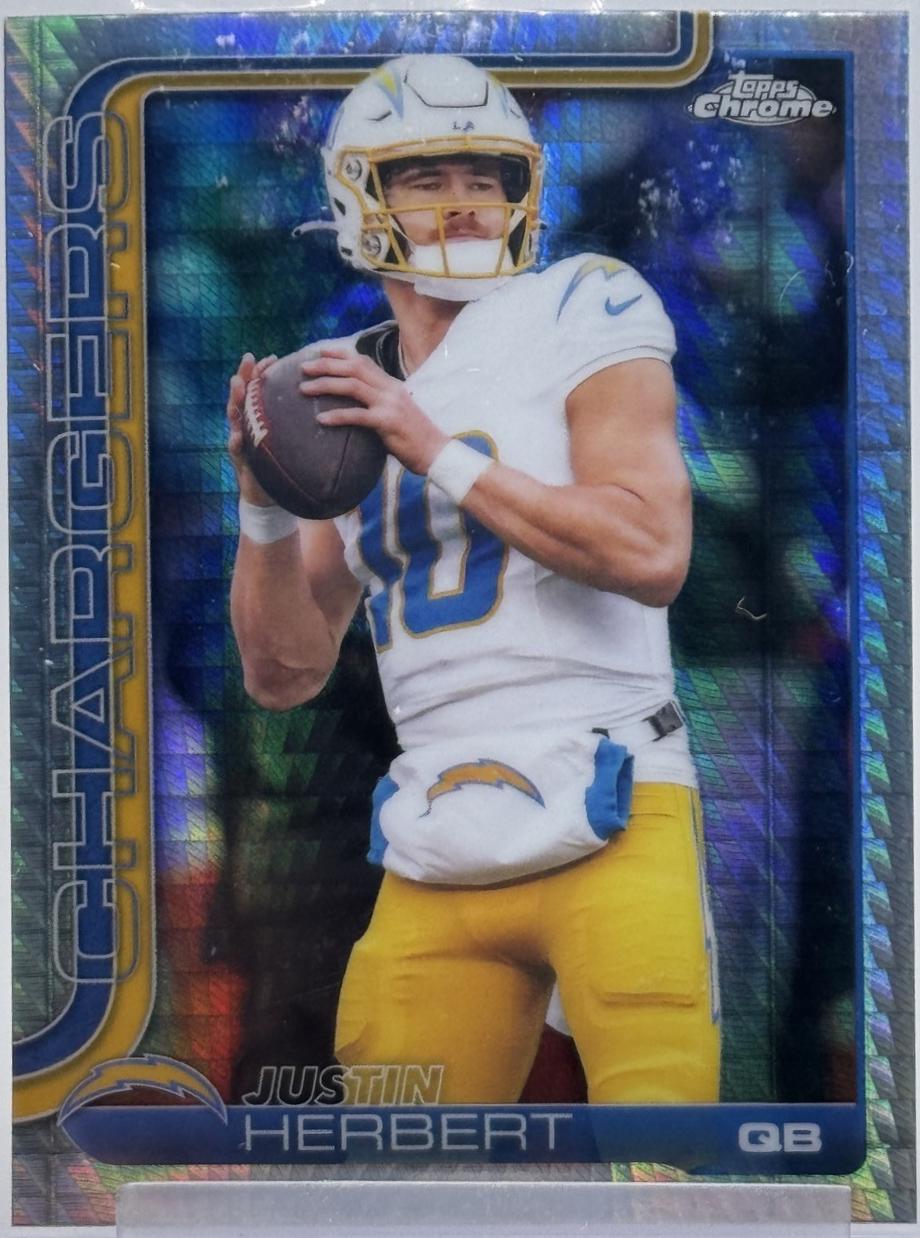 Justin Herbert [Leather Blue] #158