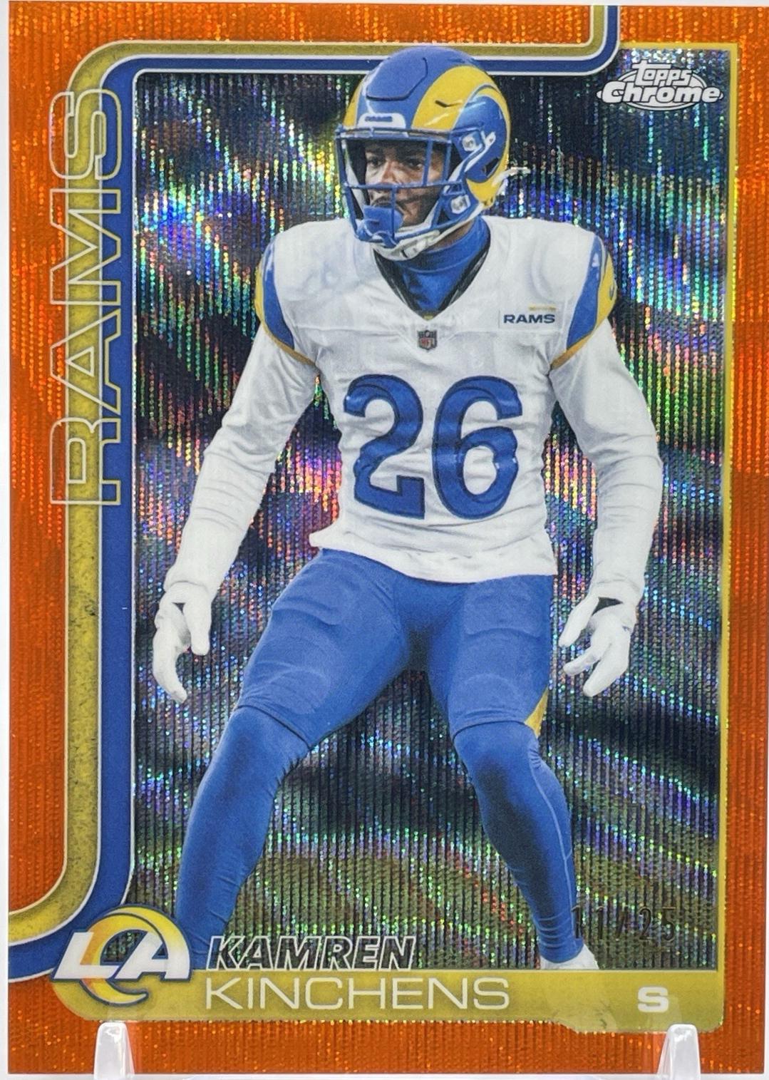 Kamren Kinchens [Orange Wave Refractor] #174