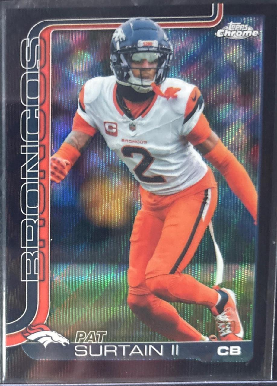 Pat Surtain II [Black Wave Refractor] #93