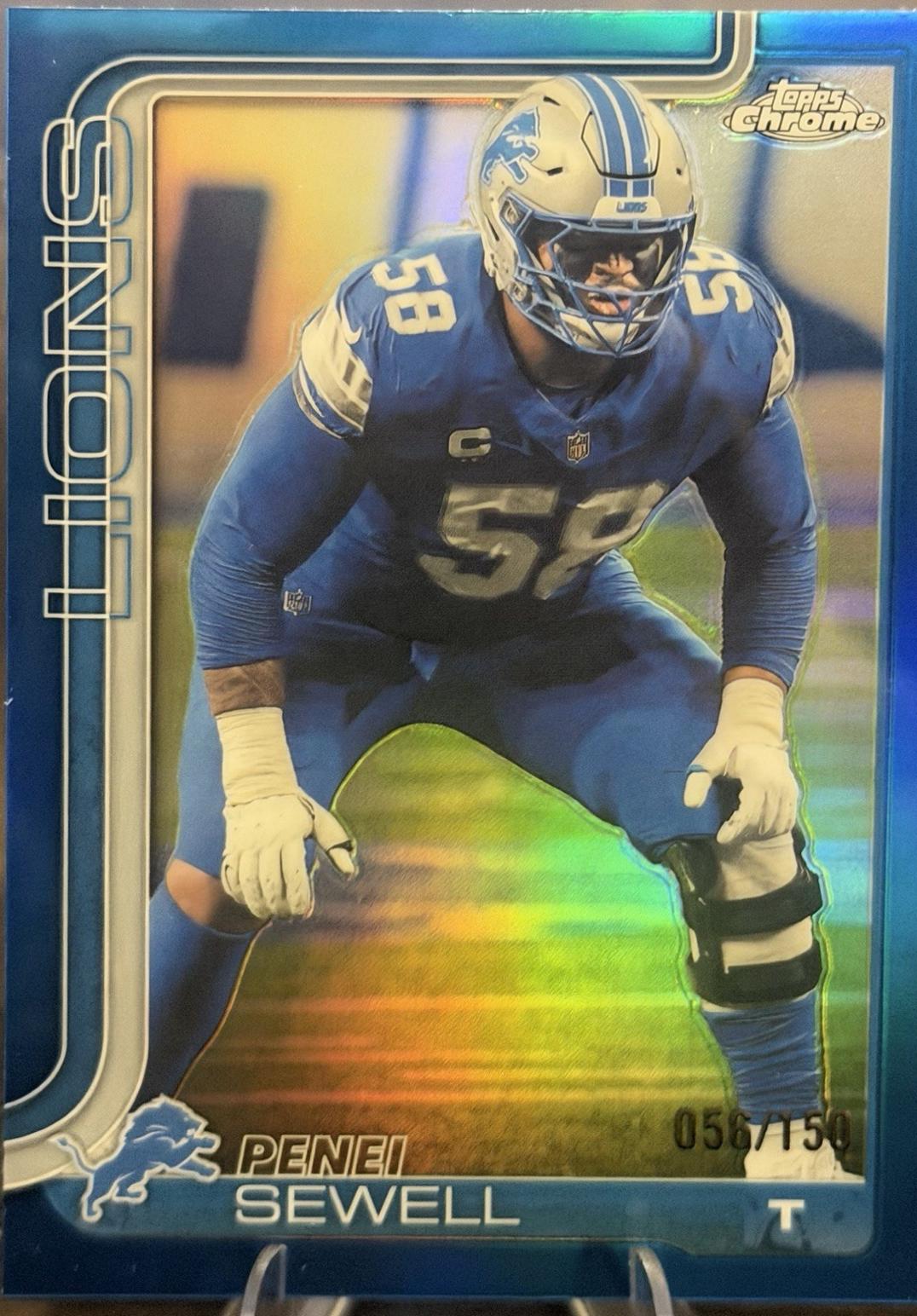 Penei Sewell [Blue Refractor] #99
